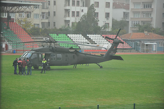 Polis helikopteri 8 Kasım’a zorunlu iniş yaptı 