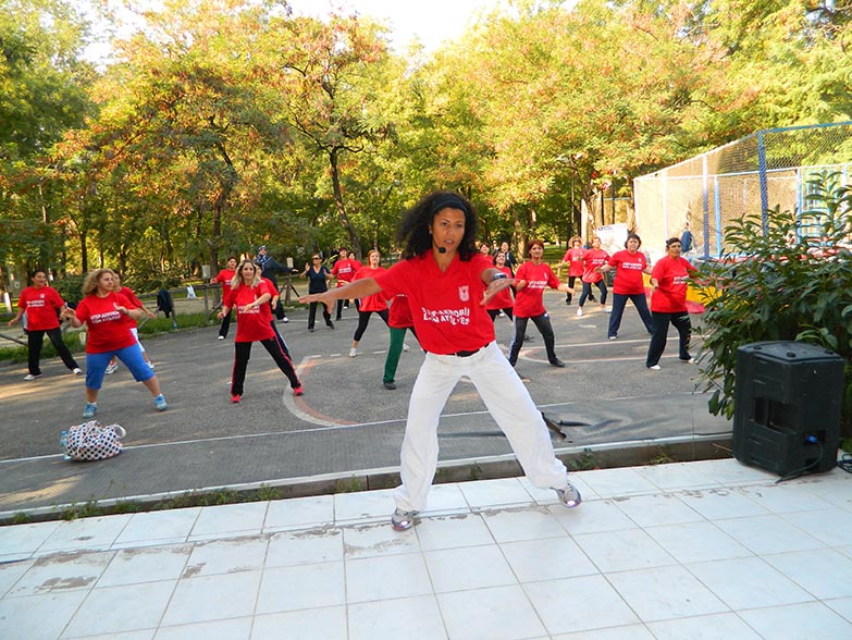 Ücretsiz Step ve Aerobik Kursları son haftasında 