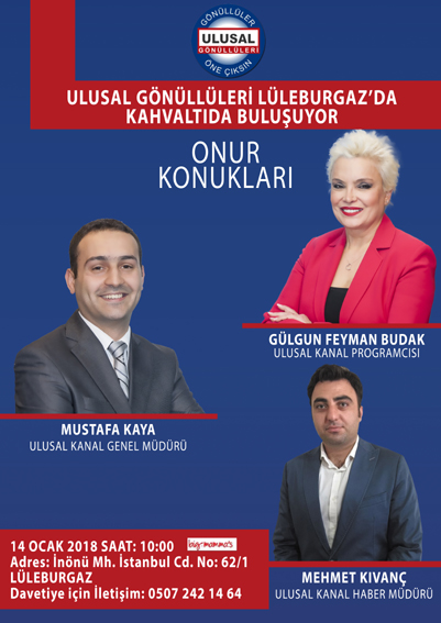 Ulusal Gönüllüleri kahvaltısı yarın