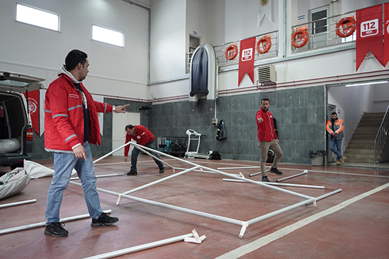 Lüleburgaz’da afete hazırlıklar sürüyor