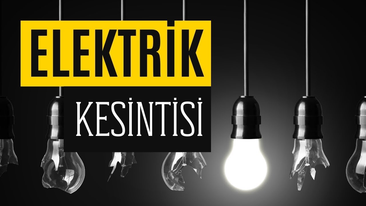 Pazar günü 5 köye elektrik verilmeyecek!