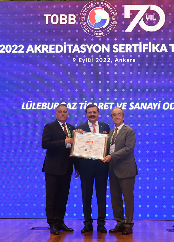 LTSO Akreditasyon Sertifikası’nı aldı