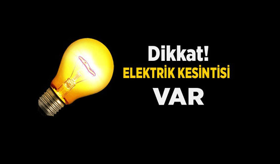 Lüleburgaz’da hafta sonu elektrik kesintisi yaşanacak