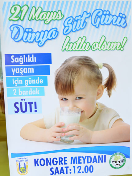 Lüleburgaz’da yarın Dünya Süt Günü  kutlanacak