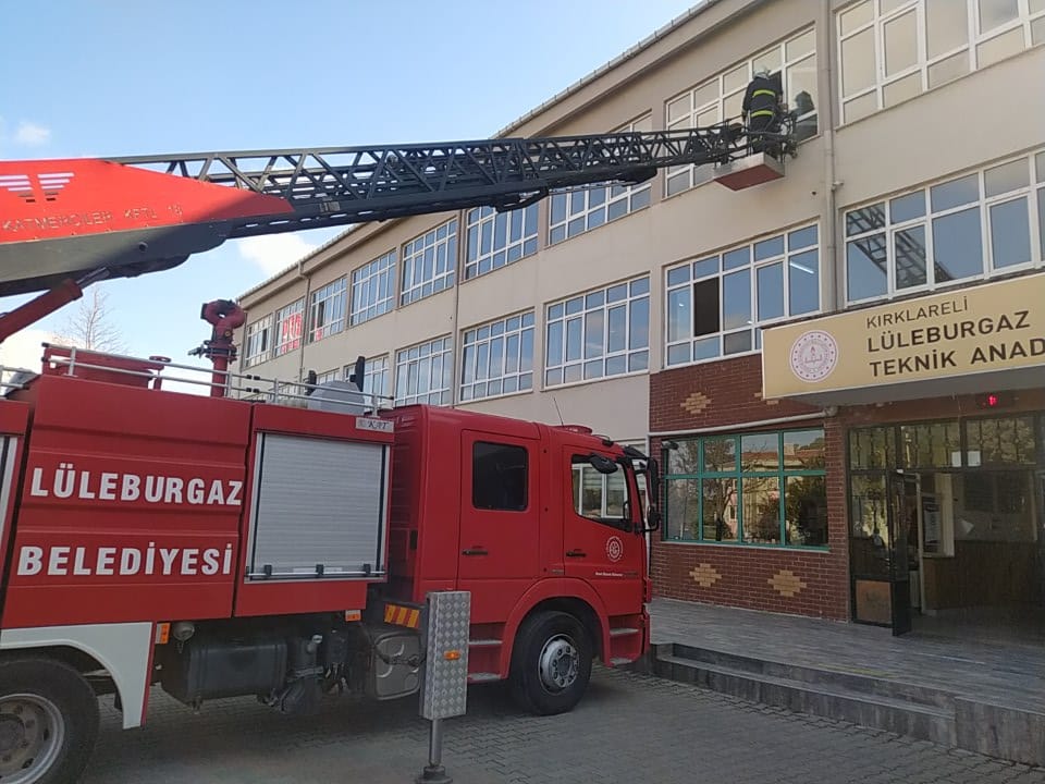 Lüleburgaz’da gerçeği aratmayan tatbikat!