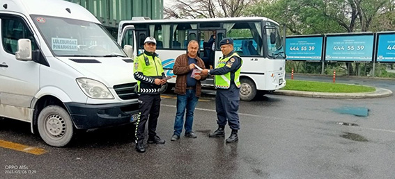 Lüleburgaz'da 'Trafik Güvenliği Haftası' etkinlikleri gerçekleştirildi