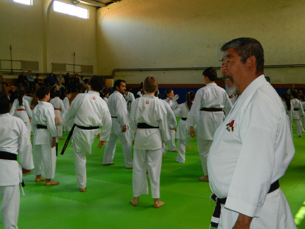 Japon Hoca Karate’nin inceliklerini gösterdi 