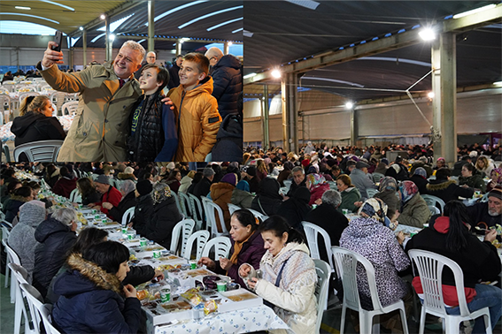 Belediyeden protokole iftar