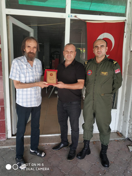 THK’dan rekortmen mahallelere plaket