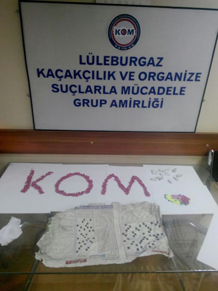 Lüleburgaz’da uyuşturucu Operasyonu