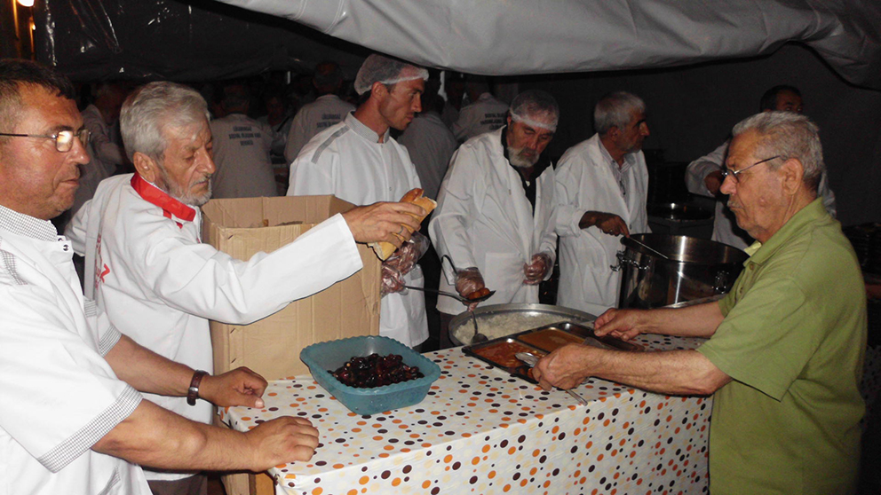 Sokollu ’da ilk iftar 