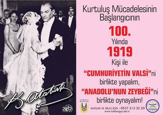 1919 kişi ile   vals gösterisi yapılacak