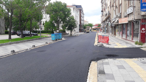 Edirne Caddesi yenilendi