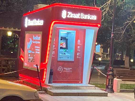 Evrensekiz’e Ziraat Bankası ATM’si konuldu