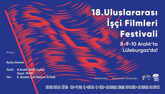 İşçi Filmleri Festivali 2. Kez Lüleburgaz’da