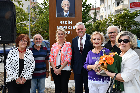 Lüleburgaz’da Nedim Menekşe Parkı açıldı