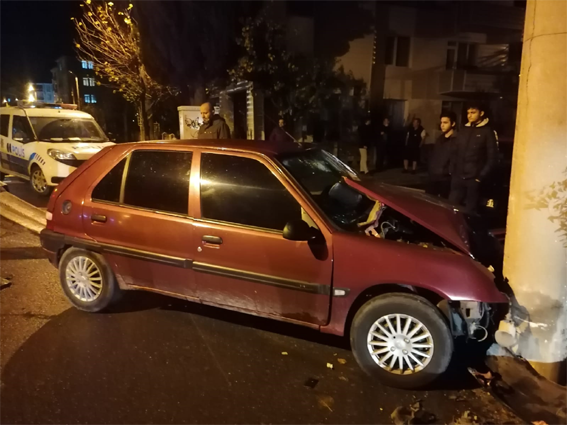 Lüleburgaz’da trafik kazası; 1 yaralı