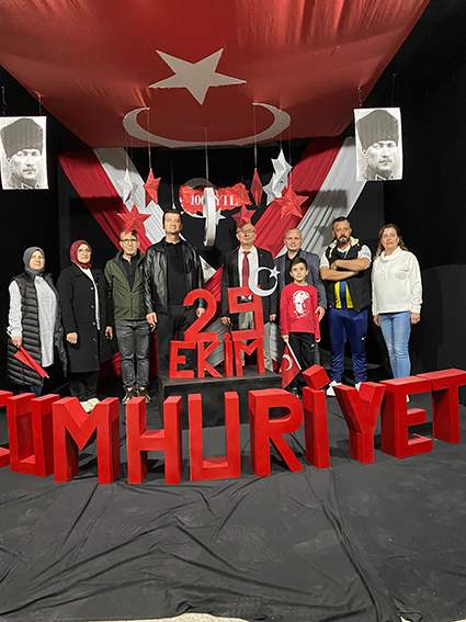 Lüleburgaz Yıldız Mahallesi Cumhuriyet için yürüdü