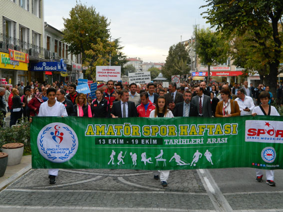 Amatör Spor Haftası kutlamaları başladı