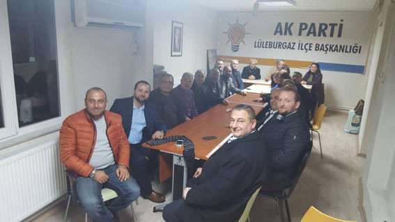 AK Parti Lüleburgaz İlçe Toplantısı yapıldı