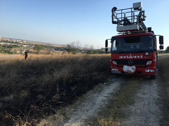 Hava Radar’da yangın çıktı