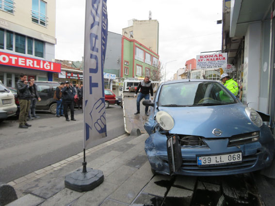 Kaza güvenlik kamerasında