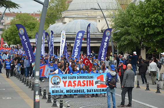 Lüleburgaz’da 1 Mayıs coşkusu