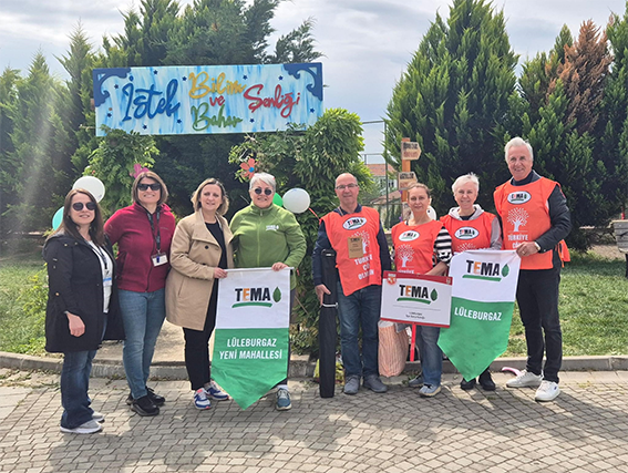 TEMA Vakfı Bilim ve Bahar Şenliğine katıldı