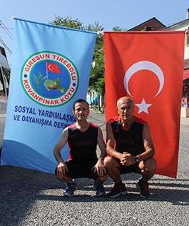 Maratoncularımız çevre için koştular