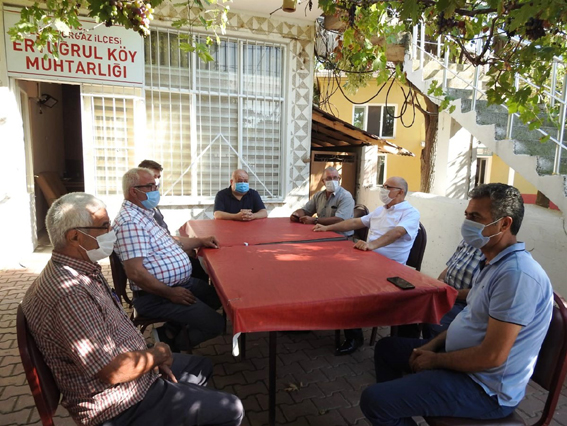 Kaymakam Salih Yüce’den Ertuğrul Köy’e ziyaret