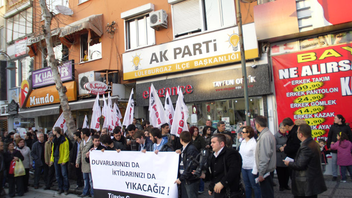 TGB’den AK Parti’ye protesto