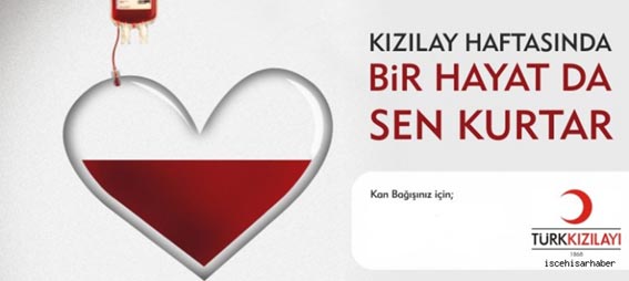 Türk Kızılayı Haftası kutlanacak