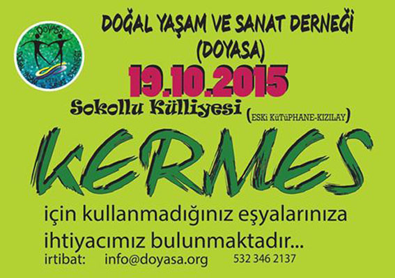 DOYASA Kermes düzenleyecek