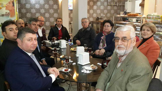 İYİ Parti’den Saadet Partisi’ne ziyaret