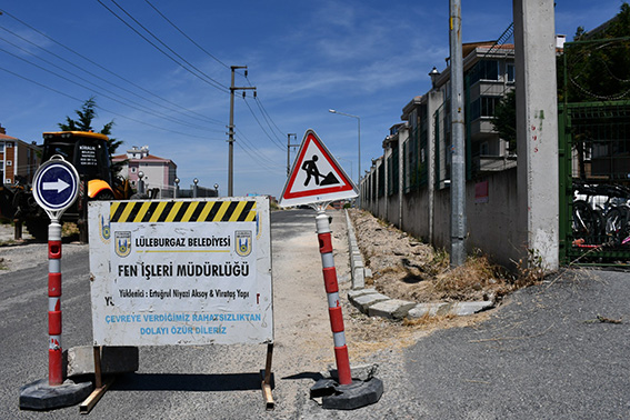 Lüleburgaz Belediyesi’nden üstyapı atağı