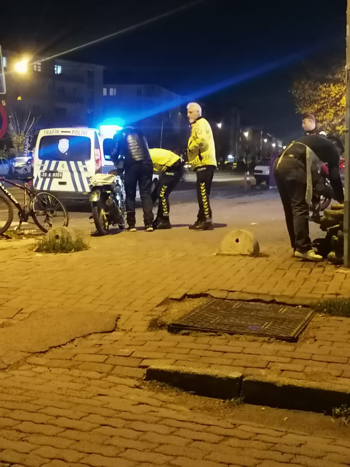 Trafik polislerinin dikkati ile magandalar yakalandı