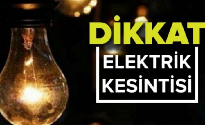 Yarın Lüleburgaz ve köylerinde elektrik kesintisi yaşanacak!