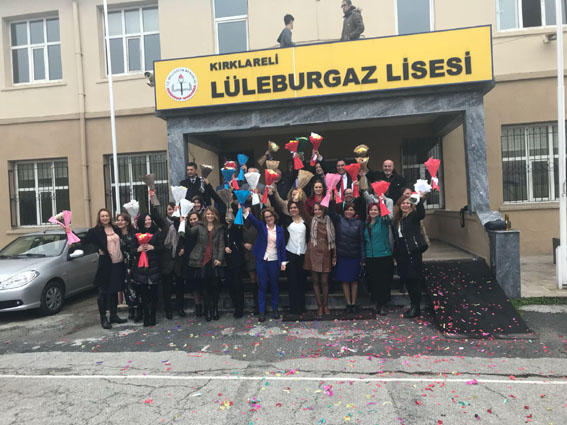 Lüleburgaz Lisesi’nde üç nesil bir arada kutlama!