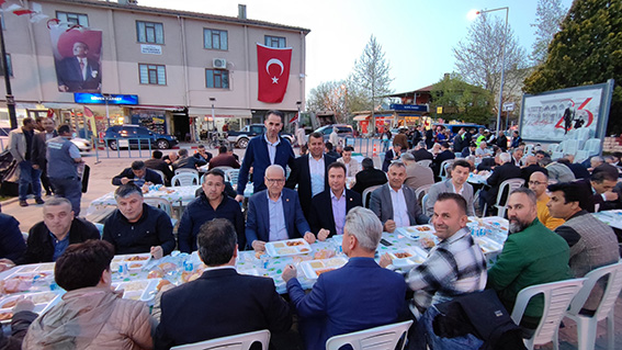 Evrensekiz Belediyesi’nden iftar programı