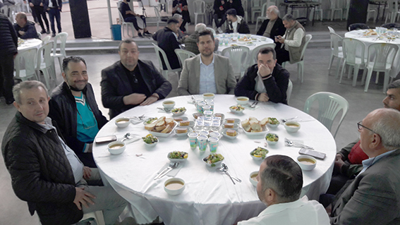 Hüseyin Tuzcu’dan iftar yemeği