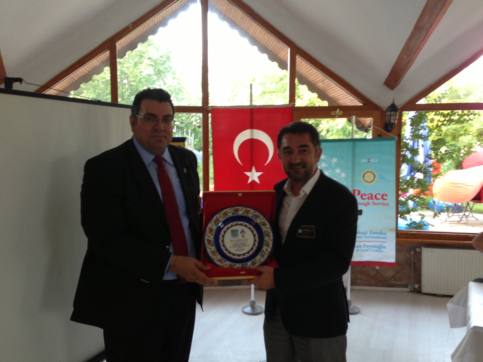 Rotary Kulübü’nde Başkanlık devir teslim töreni 