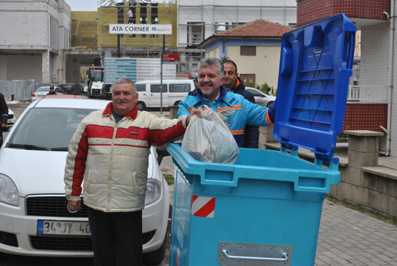 Lüleburgaz’da konteyner dönemi başladı