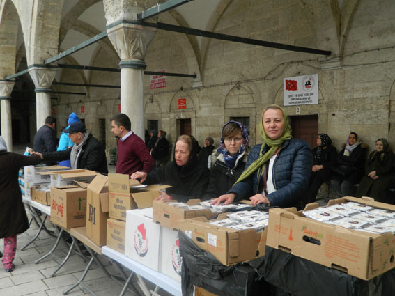 Lüleburgaz’da şehitlerimiz için mevlit okutuldu