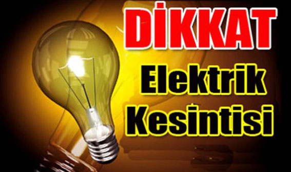 3 saat elektrik yok