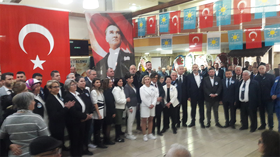 İYİ Parti'de Nurdan  Kurtuluş , yeniden ilçe başkanı  seçildi