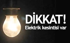 ELEKTRİK KESİNTİSİ