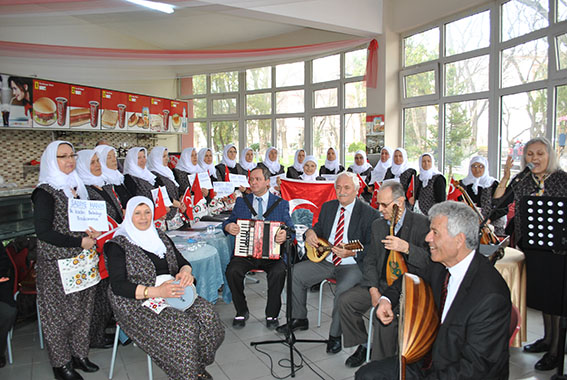 Gençlik Parkı’nda Kadınlar Günü coşkusu yaşandı