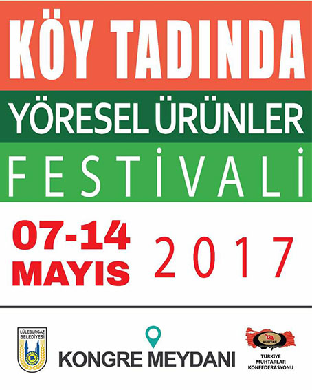 Köy Tadında Yöresel Ürünler Festivali Lüleburgaz’da