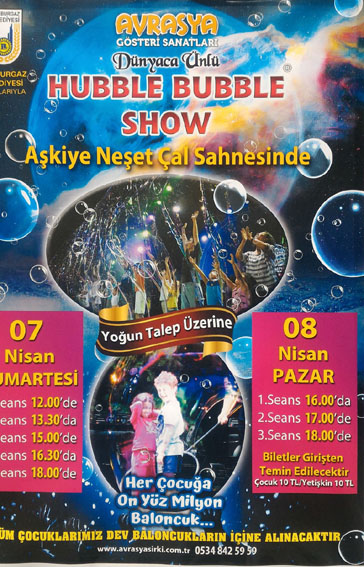 Hubble Bubble Show Lüleburgaz’da