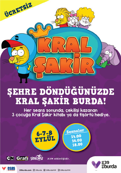 Kral Şakir 39Burda AVM’de